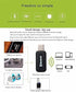 ECOMGEAR USB Bluetooth Audio Music Receiver Adapter for PC Speaker Phones with 3.5mm Stereo + ABEL Cable Tie