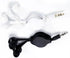 ThtRht 2 Pack 3.5mm MP3 Retractable Earbuds Wired Earphone Portable Plug Stereo in-Ear Headphone Wiring Ear Buds