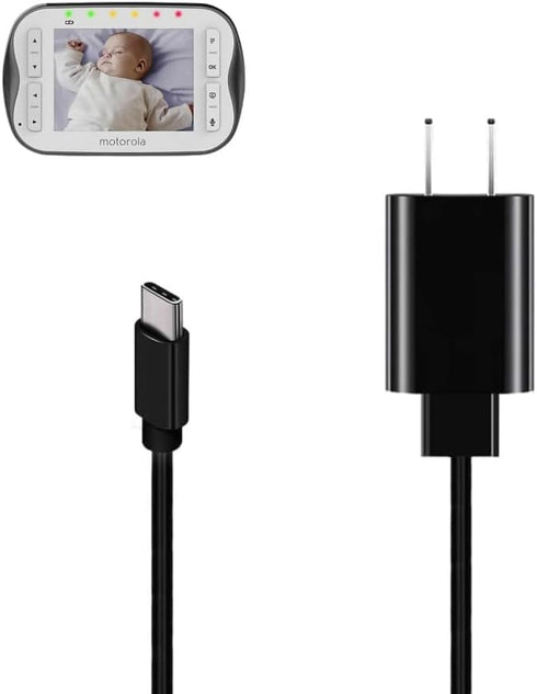 for Motorola Baby Monitor Charger Compatible with V-Tech, Babysense, Owlet, LBTech, Eufy, VAVA, Moonbaby