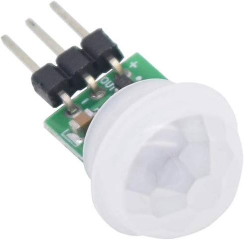 HiLetgo 3pcs AM312 Mini Pyroelectric PIR Human Sensor Module PIR Infrared IR Sensor Body Manual Motion Infrared IR