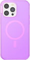 PopSockets iPhone 14 Pro Max Case - Pink Translucent, Phone Grip and Slide, Compatible with MagSafe, Wireless Charging