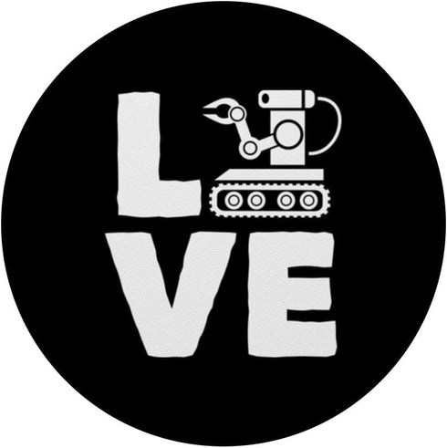 Robotics Lover Robot Love, Funny Engineering PopSockets Standard PopGrip
