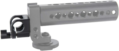 NICEYRIG 15mm Rod Clamp - Single Rod Holder for 15mm Rail Support System, EVF Mount, LED Light, Microphone