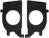 Front Door Speaker Adapter Spacer Rings for 1992-2000 Lexus SC300/SC400 - SAK087_55, 1 Pair