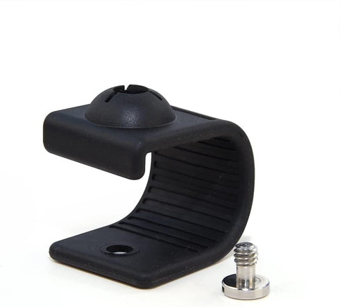 MOKOSE 360 1/4" Webcam Stand, Stands Bent Degrees for Mounting on a Monitor or Laptop Mount with Thread