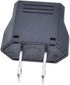 US Plug Adapter, EU AU CN to US America Travel Plug Adapter, AC Outlet Power Converter (2 Pack)