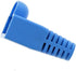 IDEAL Industries, Inc. 85-380 RJ-45 Snagless Strain Boots, Blue, 25 Boots for CAT5e, CAT6 Cables, 5.5mm