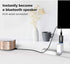USB Bluetooth Receiver Adapter Wireless Audio Adapter 3.5mm Car Kit Music Receiver for Home/Car Stereo