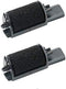 FJA Products Compatible 2 Pack for Casio HR-8TE Plus and HR-8TM Plus Calculator Ink Roller, Black