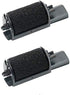 FJA Products Compatible 2 Pack for Casio HR-8TE Plus and HR-8TM Plus Calculator Ink Roller, Black