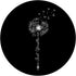 Cute Just Dandelion Tattoo Design Arrows Breathe Blow Pattern PopSockets Standard PopGrip