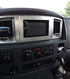 Custom Install Parts Silver Double Din Dash Install Kit w/Wiring Harness Radio Stereo Compatible with Dodge Ram