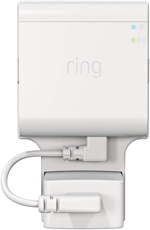 Outlet Mount for Ring Bridge, Space Saving Wall Holder with Short Cable for Ring Smart Lighting Bridge (1 Pack)