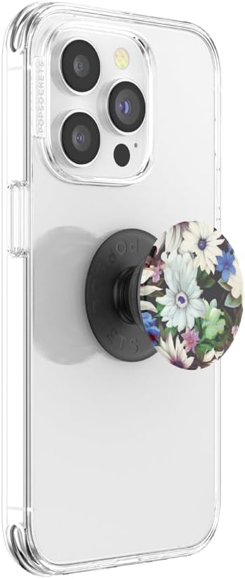 PopSockets Plant-Based Phone Grip with Expanding Kickstand, Eco-Friendly - Night Blooms