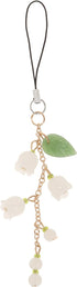 1-4PCS Cute Aesthetic Y2K Phone Charms Strap, Pink Strawberry Butterfly Star Accessories for Phone Bag Keychain