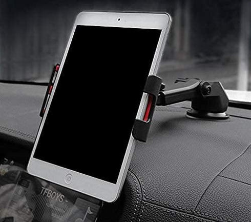 DEMCERT Cell Phone Car Holder for Samsung Galaxy Z Fold 4, 5, 6, 7, Strong Sticky Gel Pad with One-Touch Design for