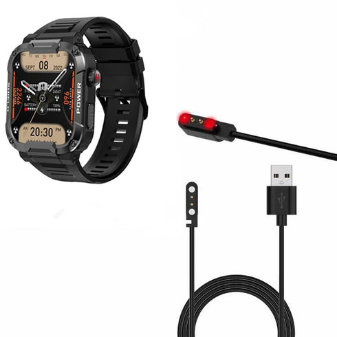 USB Cable for Efolen MK66 SmartWatch, Magnetic Replacement Charger Compatible for Efolen MK66 Smart Watches
