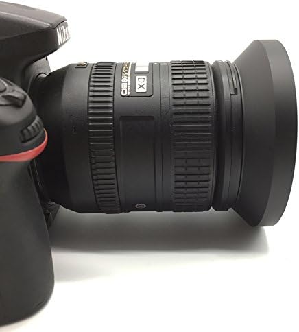 67mm 1 77mm >16mm SIOTI Lens Hood, Oxidation Matte Anti Reflective Treatment, Aluminum Alloy, with * Lens Cap