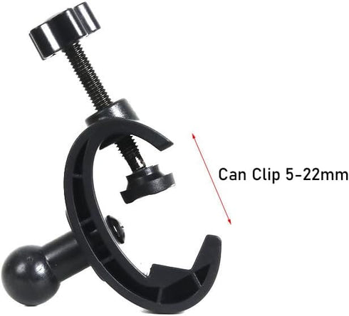 2 Pack Tripod Mount Phone Holder Clamp, Microphone Stand Bracket Clip Support Adapter for Tripods