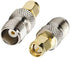 2 PCS DHT Electronics RF Coaxial Coax Adapter SMA Male to TNC Female