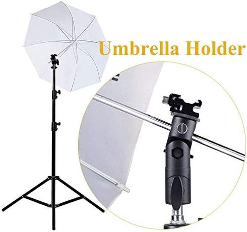 FOTYRIG Camera Speedlite Mount Flash Stand Bracket | Compatible with Nikon Pentax Olympus Nissin Flashes