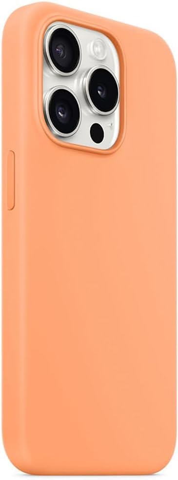 WIRATA 15 15 6.7 inch Silicone Case Compatible with iPhone Pro Max Liquid Silicone Magnetic Case with Anti-Scratch