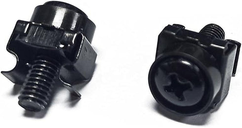 Monoprice M6 x 16mm Server Rack Mount Cage Nuts, Screws and Washers (50