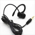 Single Side Earbud Headphones, Stereo In-Ear Earphones with Removable Hook for PC, Smartphones, MP3, MP4 Players