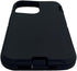SAMKEE 12 12 Replacement Rubber Outer Skin Compatible with iPhone and iPhone Pro Otterbox Defender Series Case (Black)