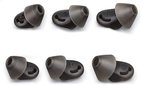 Voyager 6200 UC Eartips Replacement, in-Ear Gels Kit for Plantronics Backbeat Go 410 Headphone - 3 Pair Large
