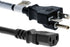 Heavy Duty AC Power Cord, 15A/250V, 14 AWG, Black, 6-20P to C13, Lifetime Warranty (3 ft)