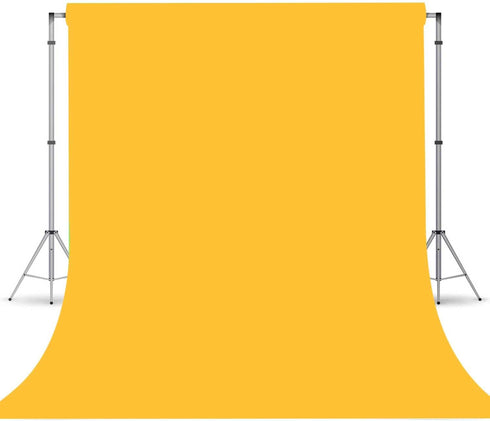 TERSUM Yellow Photo Backdrop, Photo Booth Portrait Photography Backdrops, Studio Yellow Backdrop for