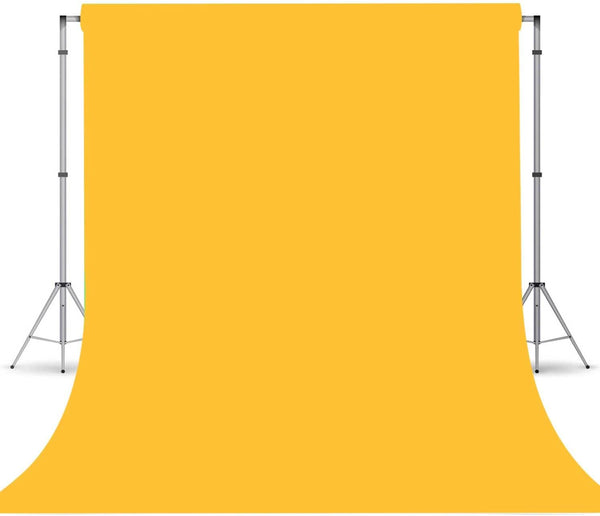 TERSUM Yellow Photo Backdrop, Photo Booth Portrait Photography Backdrops, Studio Yellow Backdrop for