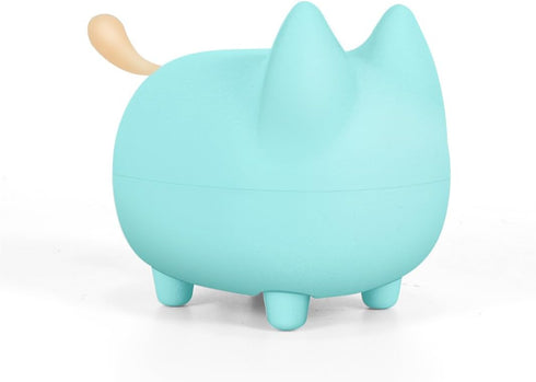 Cute Small Bluetooth Speaker, Cat Mini Wireless Speakers with Loud Stereo Sound, 40H Playtime, Green