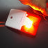 DC9 to 12V Wired Strobe Siren - Red Light Sound Flash Buzzer for Home Security Alarm System