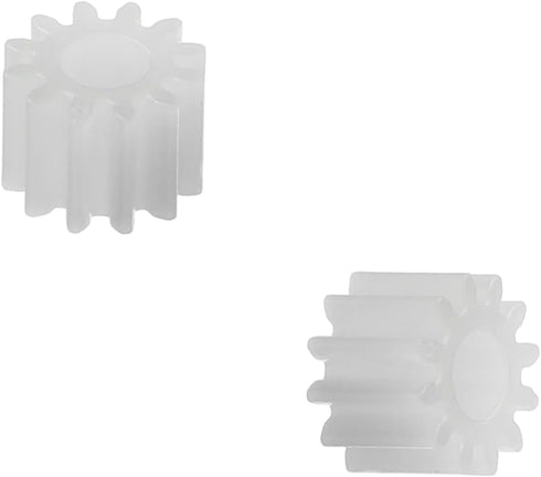 10pcs 12 123A Othmro Plastic Gears Teeth Model Reduction Gear Plastic Worm Gears for RC Car Robot Motor