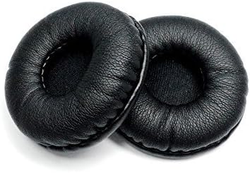 Faux Leather Aviation Headset Ear Cushions - Telex Airman 750 Replacement
