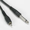 InstallerParts 6Ft 1/4" Mono Male to RCA-Male Cable for Amplifiers & Instruments