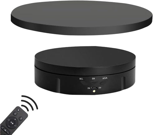 fotoconic 5.9in-8.66in Rotating Display Turntable with Remote Control Speed and Direction for Photography