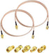 SUPERBAT SMA Male to Female RF Coaxial Cable 6in + 5pcs Adapter Kit for WiFi/Ham Radio/GPS