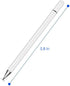 EPIC GADGET Stylus Pen - Disc Tip and Magnet Cap Universal Stylist Pens Fine Point Disc Stylus Touch Screen Pens