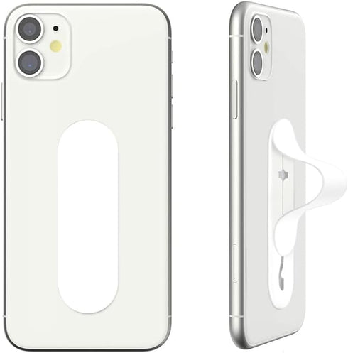 Momostick Flatstick, Cell Phone Finger Grip Strap Holder for Hand, Slim Finger Loop Selfie Grip Compatible with Most