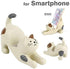 SB Goods Cream Cat with Brown Ear Patch Smartphone Stand