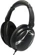 Maxell Bass 13 Over-The-Head Wired Stereo Headphones - Binaural Circumaural Design - Black