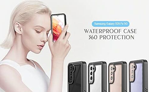 Waterproof Case for Samsung S21 - IP68 Dustproof Shockproof with Screen Protector, Full Body Protective Cover (6.2 inch)