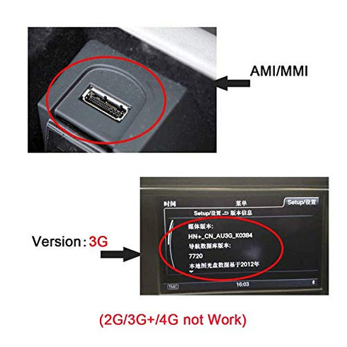 AMI MDI USB-C USB 3.1 Charge Adapter Cable for VW Audi 2014 A4 A6 Q5 Q7 | JSER Media