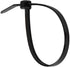 Klein Tools 450-200 Cable Ties, 100-Piece Heavy Duty Nylon Zip Ties, 50-Pound Tensile Strength, 7.75-Inch, Black