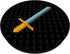 Pixel Sword Gamer Gaming Kids Boys PopSockets Adhesive PopGrip