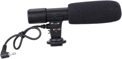 Gadpiparty Professional Interview Microphone for Camcorder and DSLR Wide Compatibility Durable Design for