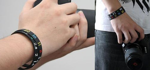 Photographer's Wristband Set Stop Lens Zoom Creep (Aperture+Focus+Focal Length)